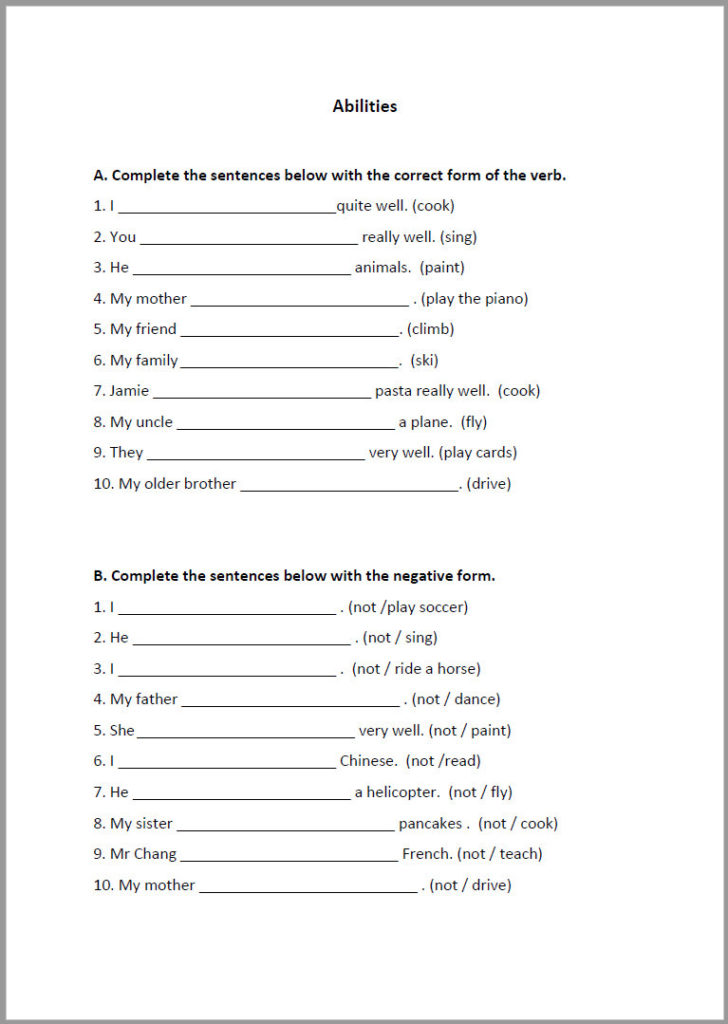 An ideal worksheet for making Google Slides worksheets from PDF worksheets
