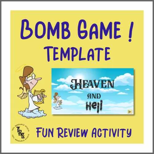 HnH Powerpoint review game template - Bomb game review template
