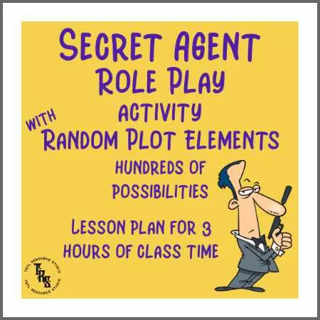 ESL Role Plays - Secret Agent Role Play - Spy Drama Role Play